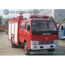 Dongfeng 4X2 3cbm Water and Foam Tank Fire Fighting Truck
